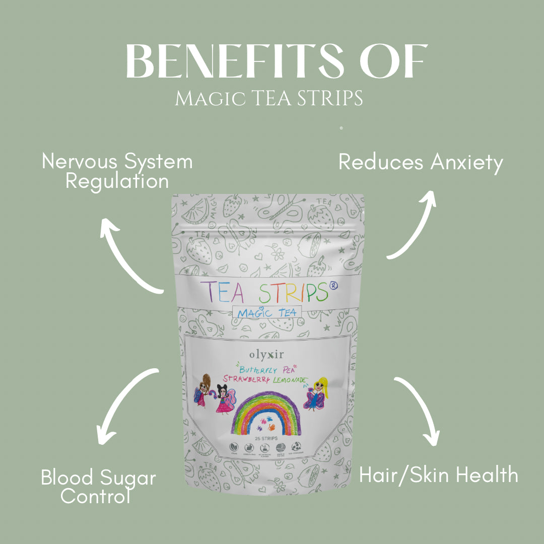 Magic Tea | Butterfly Pea Strawberry Lemonade | 25 Servings