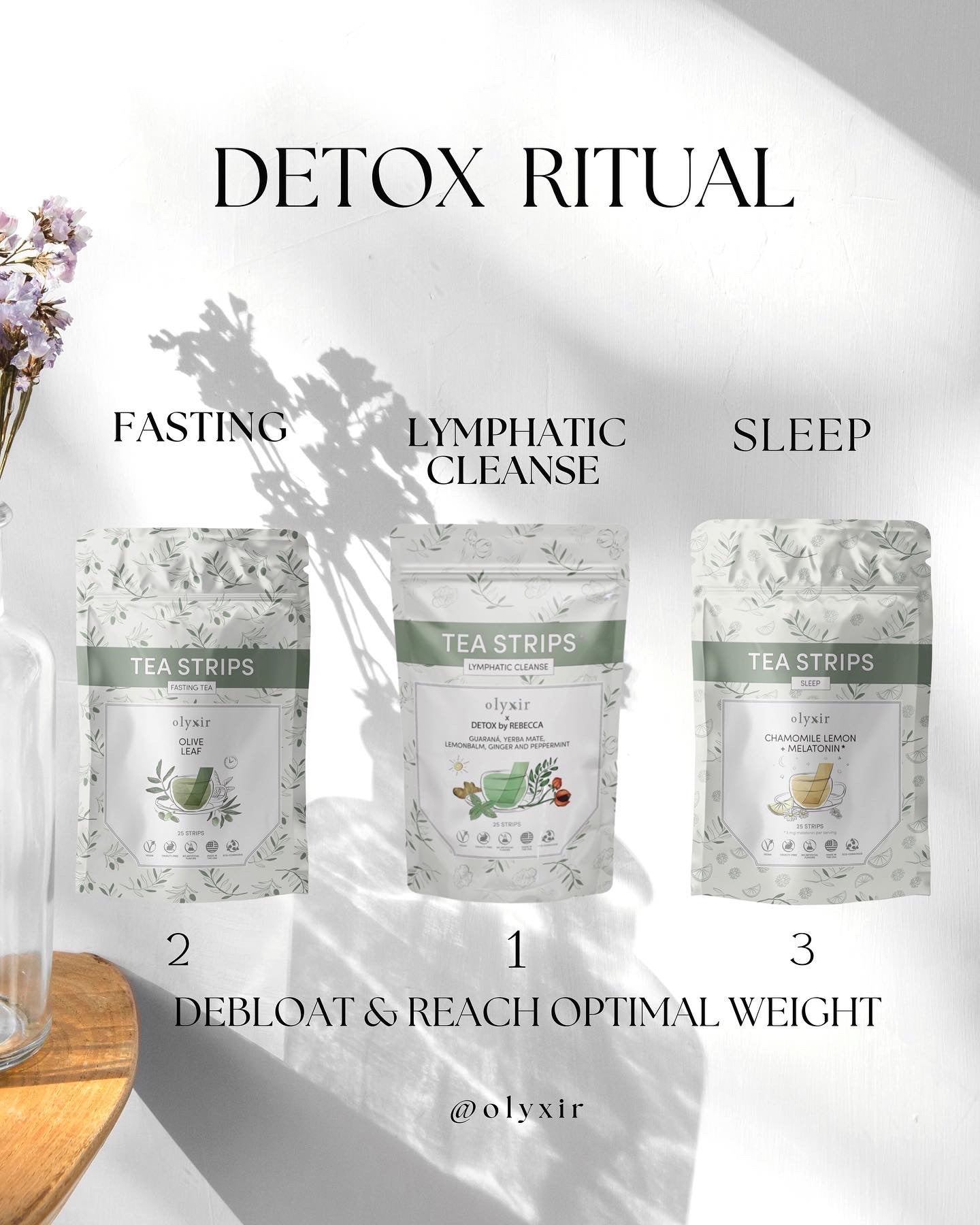 Ritual | Cleansing Tea Strips | Makes 75 Cups of Tea