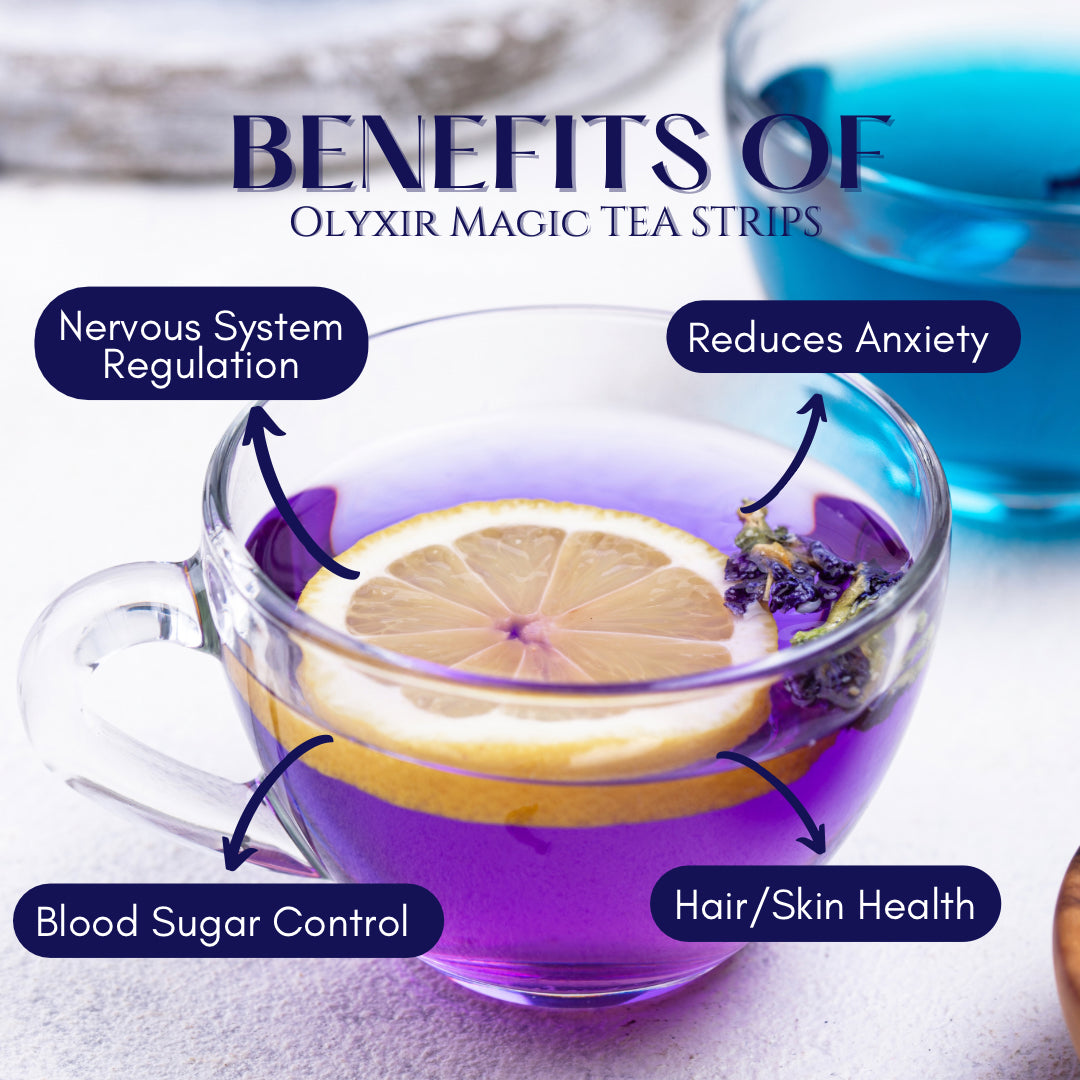 Magic Tea | Butterfly Pea Strawberry Lemonade | 25 Servings