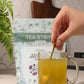 Glow Tea Strips | Black Tea Wild Berry Elderberry Valerian | Makes 25 Cups of Tea