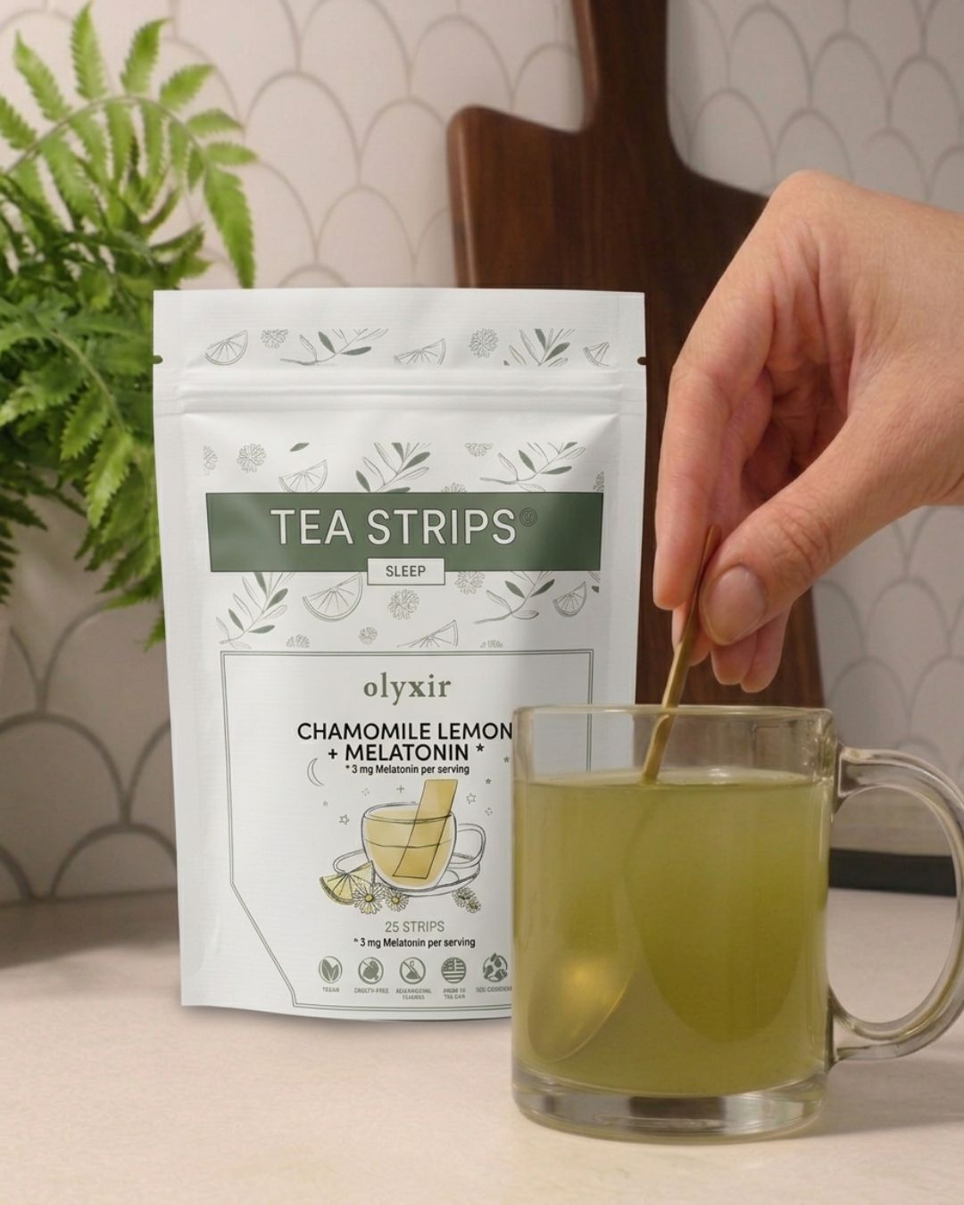Sleep Tea Strips | Chamomile | Makes 25 Cups of Tea