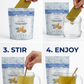 Lymphatic Cleanse PM | Olive Leaf Chamomile Turmeric Mango | Makes 25 Cups of Tea
