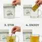 Lymphatic Cleanse Tea Strips AM | Guarana | Makes 25 Cups of Tea