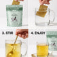 Glow Tea Strips | Black Tea Wild Berry Elderberry Valerian | Makes 25 Cups of Tea