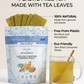 Lymphatic Cleanse PM | Olive Leaf Chamomile Turmeric Mango | Makes 25 Cups of Tea