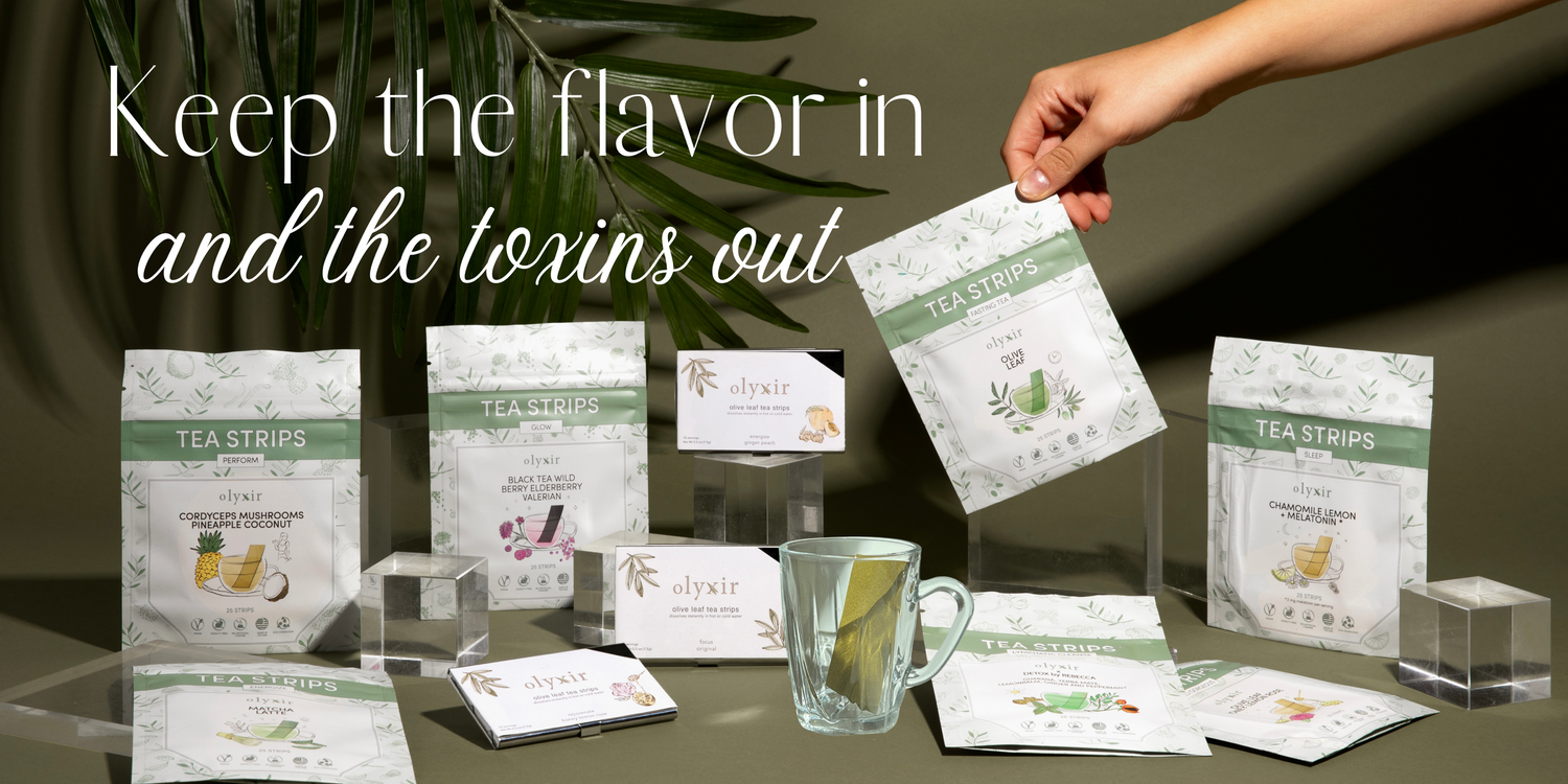 tea strip pouches