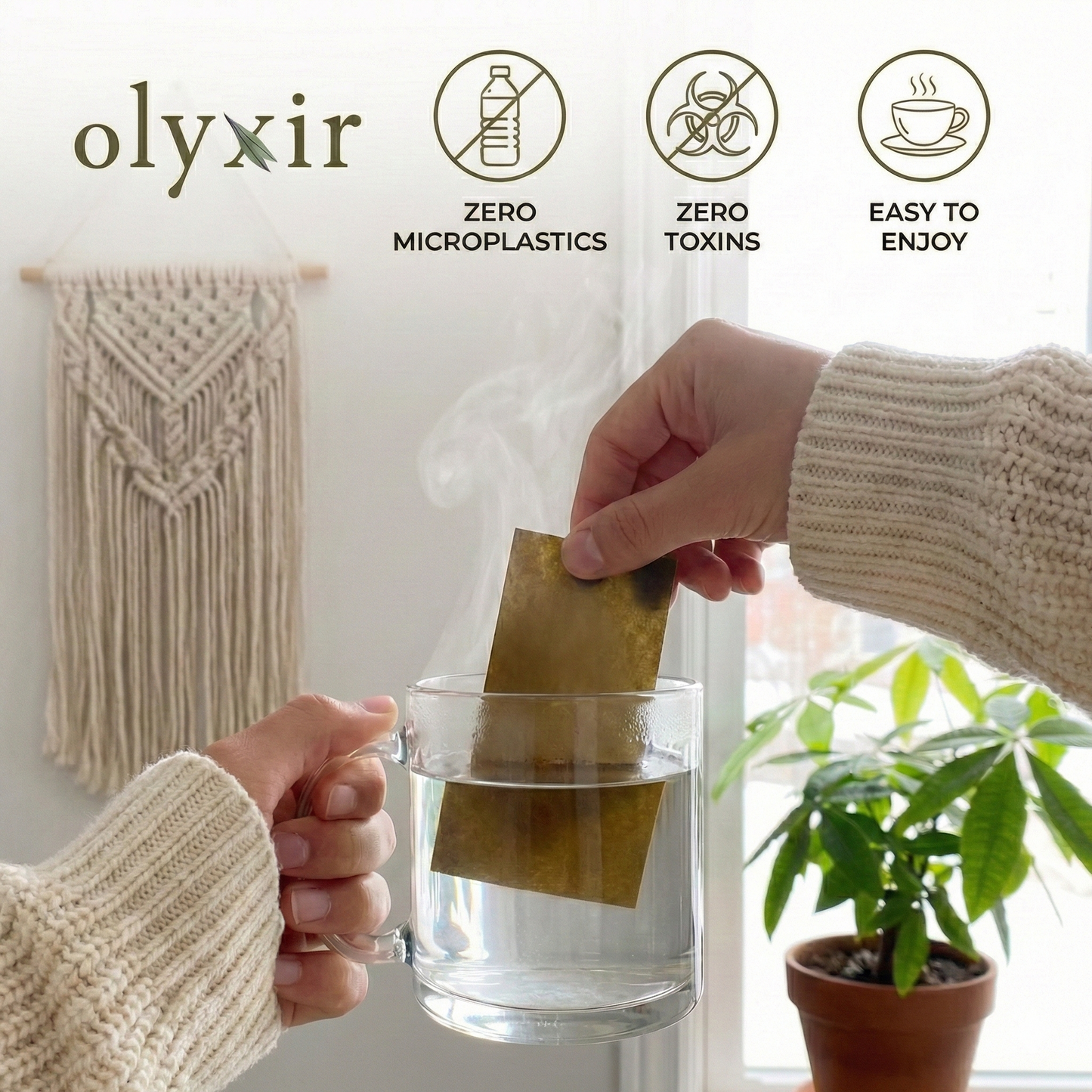 Energize Tea | Matcha Latte Tea Strips | 25 Servings