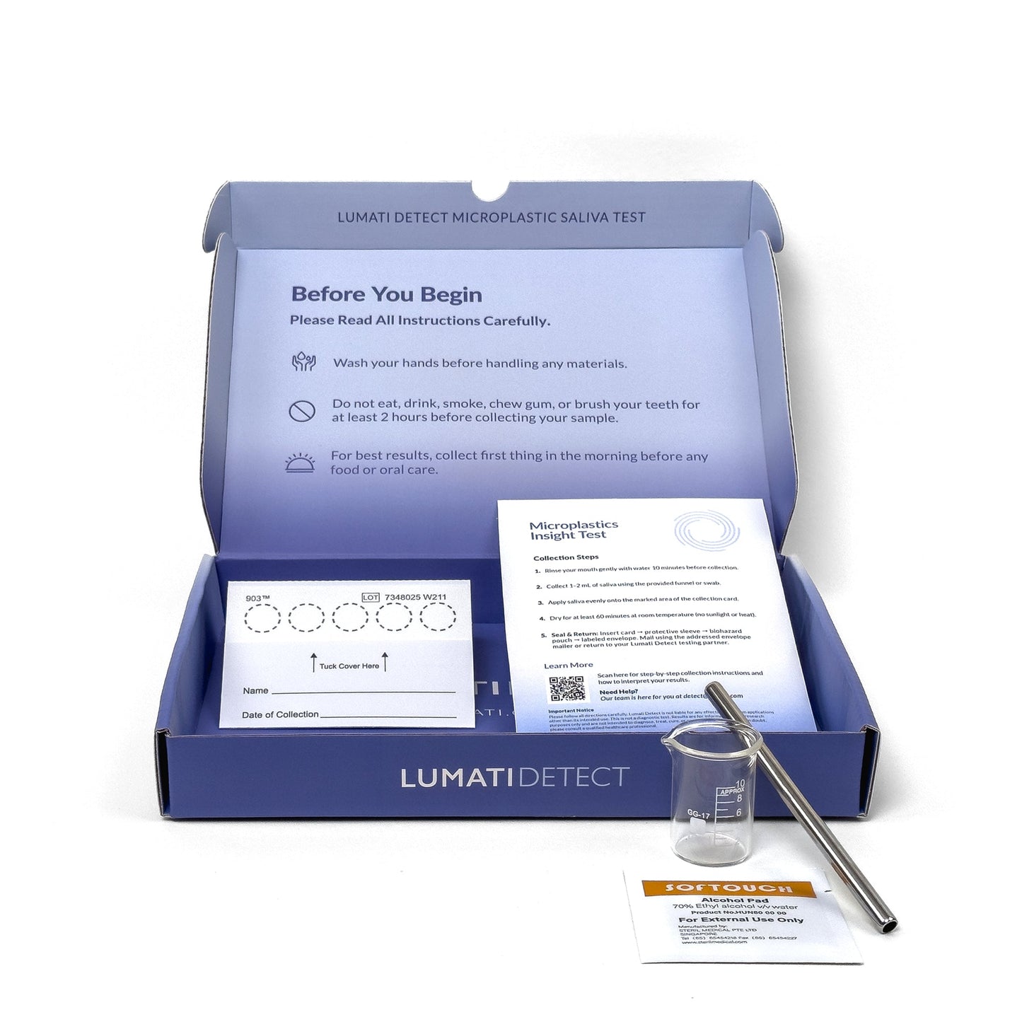 Lumati Detect Microplastics Saliva Test