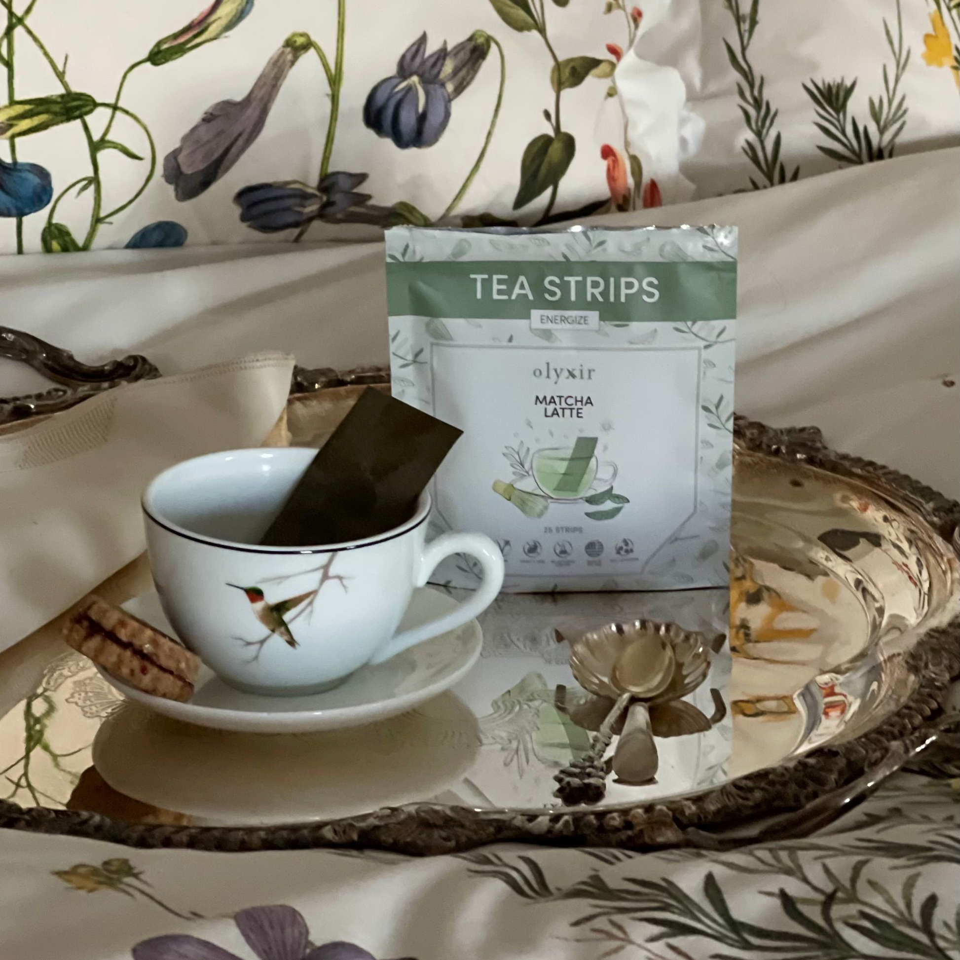 Organic Matcha Latte Energy Tea Strip
