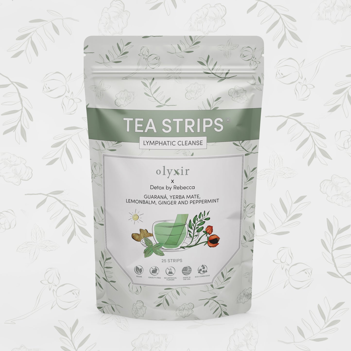 Lymphatic Cleanse Tea Strips | 25 Servings